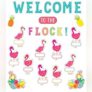 Bulletin Board Set - Welcome To The Flock